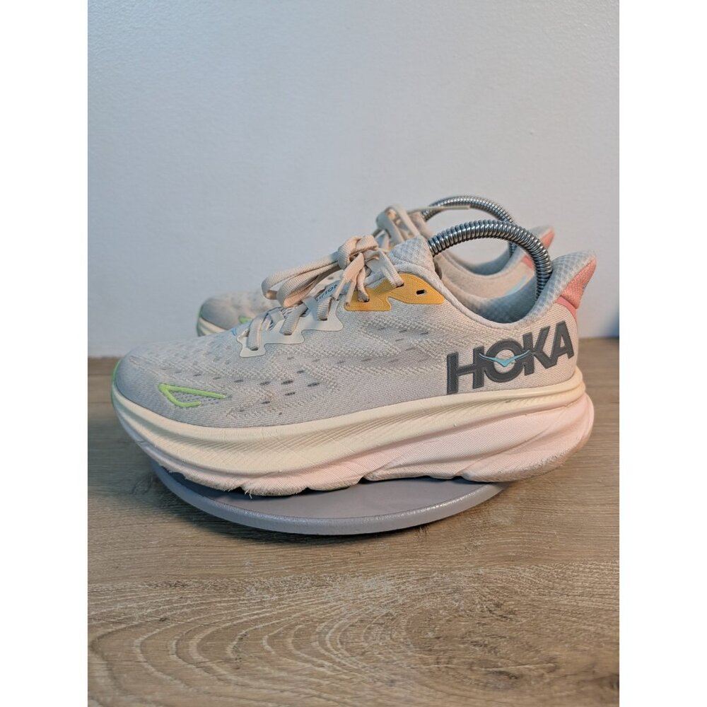 Hoka One One Clifton 9 Women's Size Size 8 B Running Shoes Sneakers 1127896VLS - Picture 6 of 10